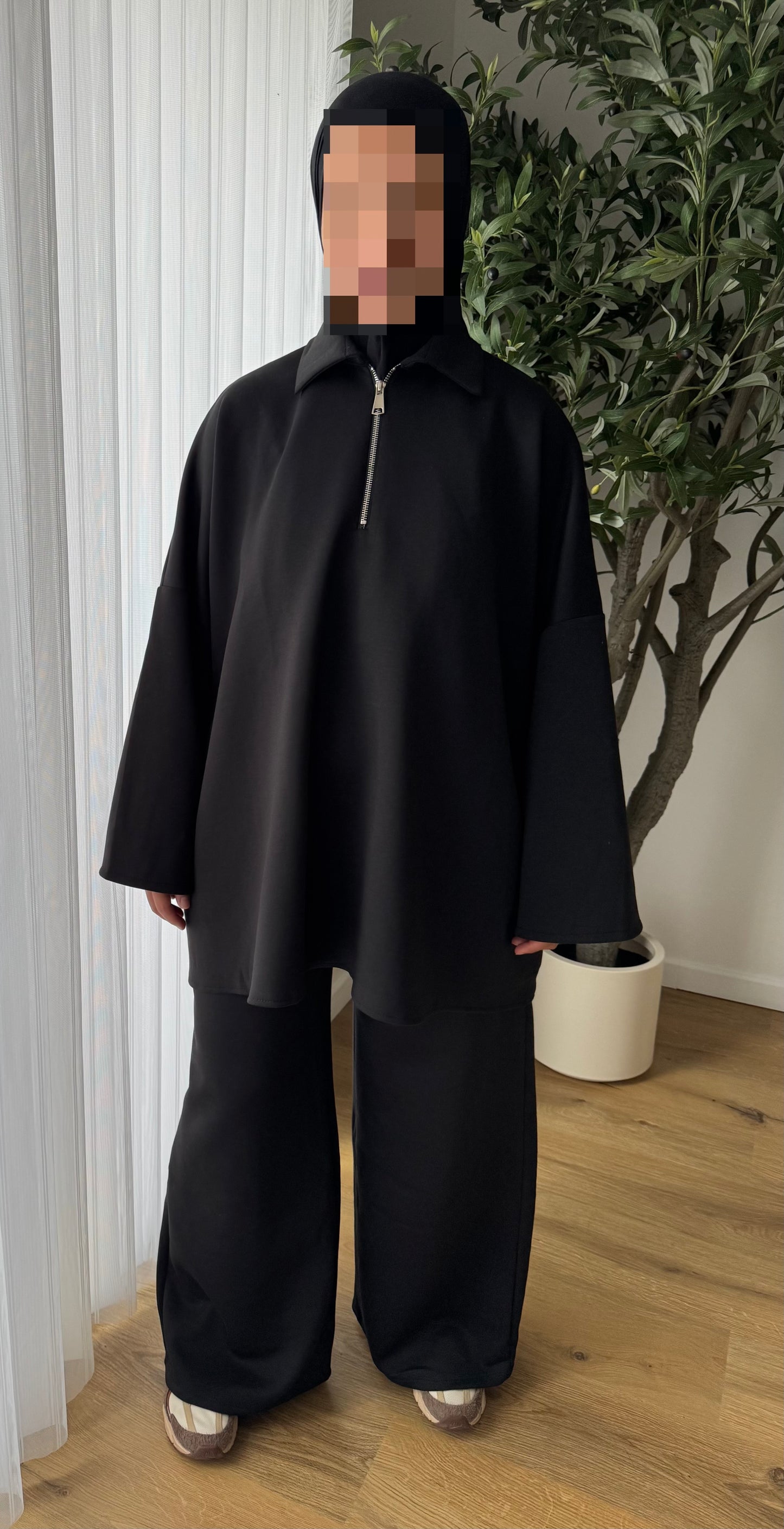 Ensemble Comfy Zip | Noir