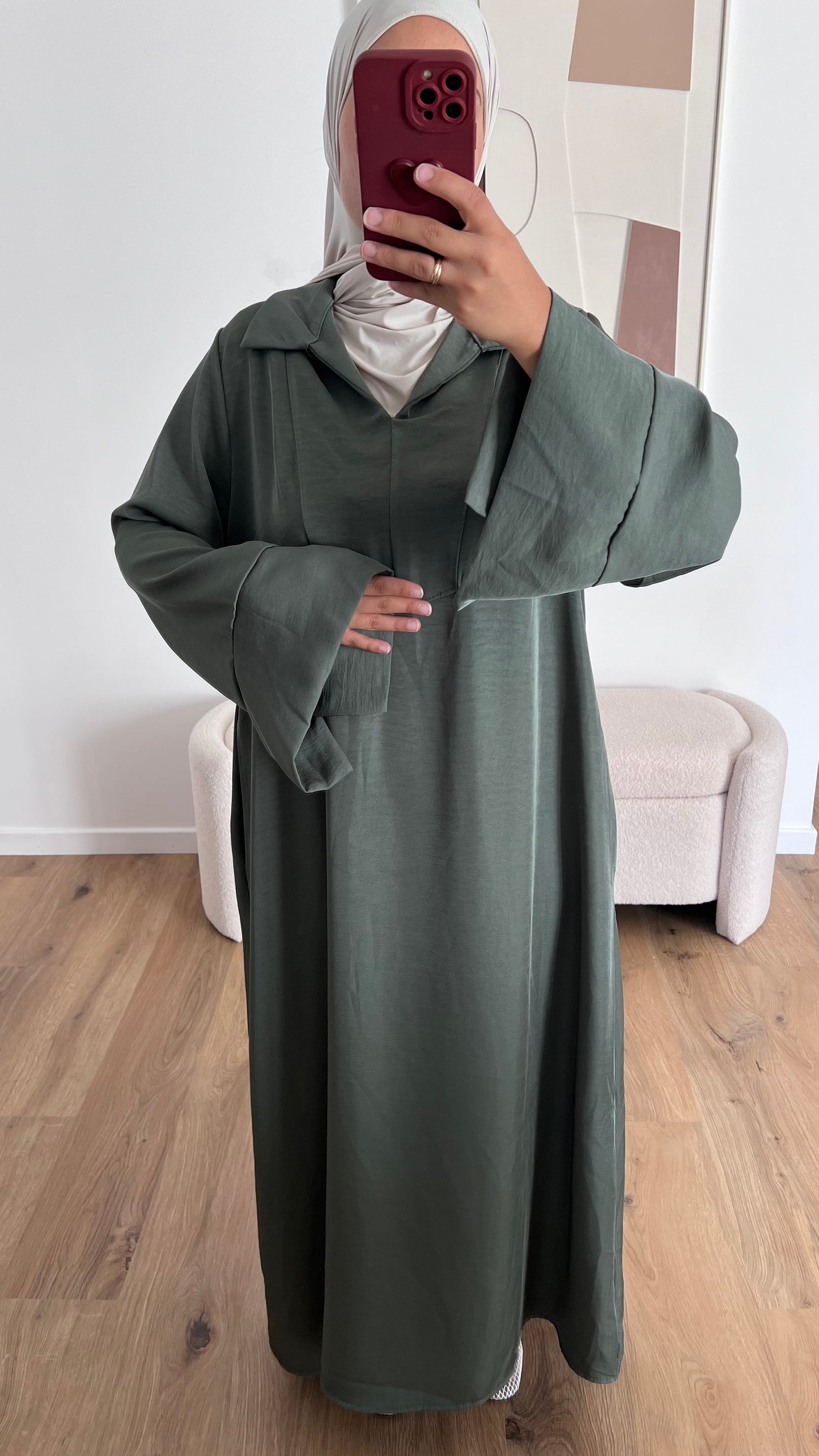 Robe col chemise