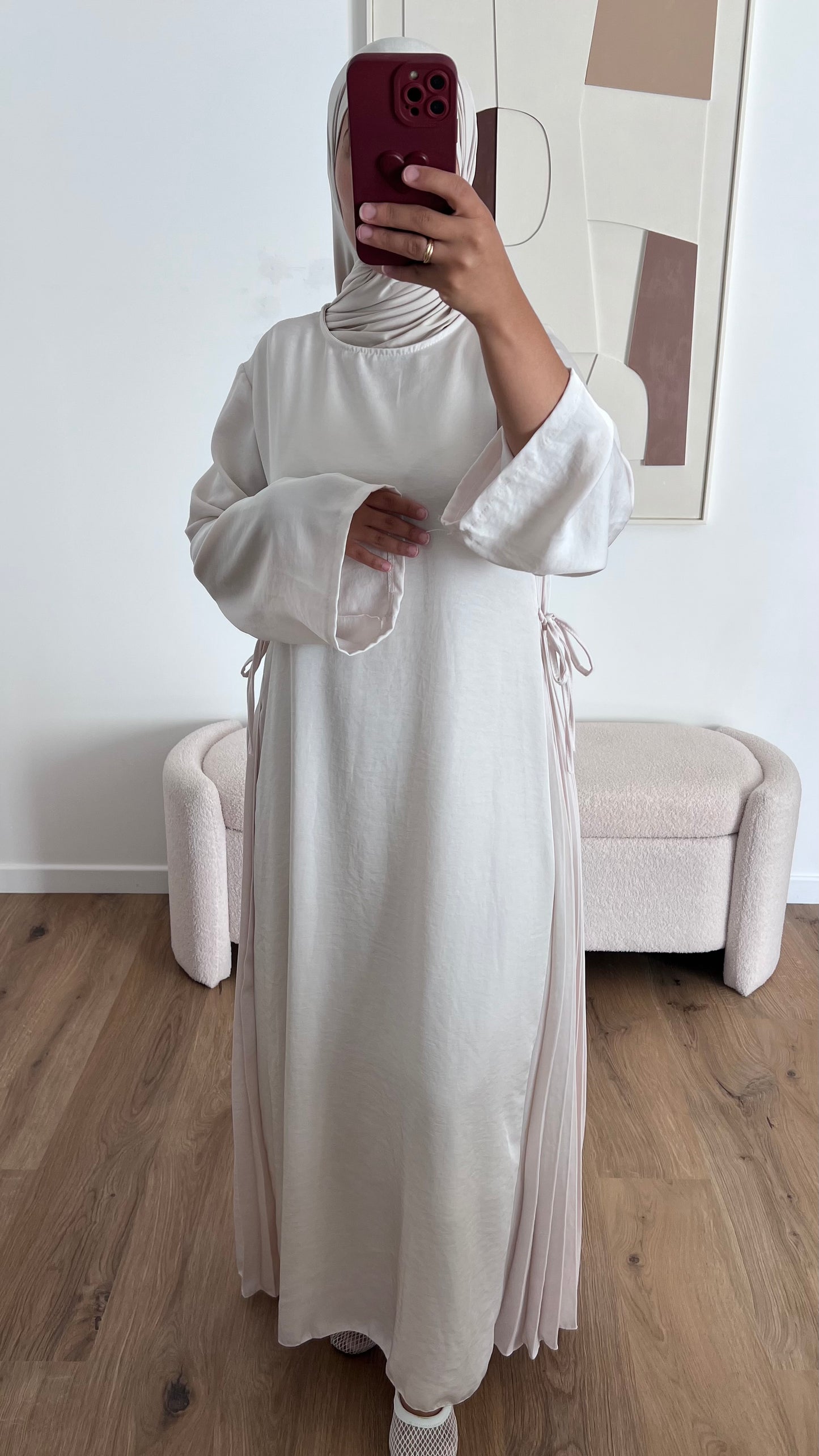 Robe plissé