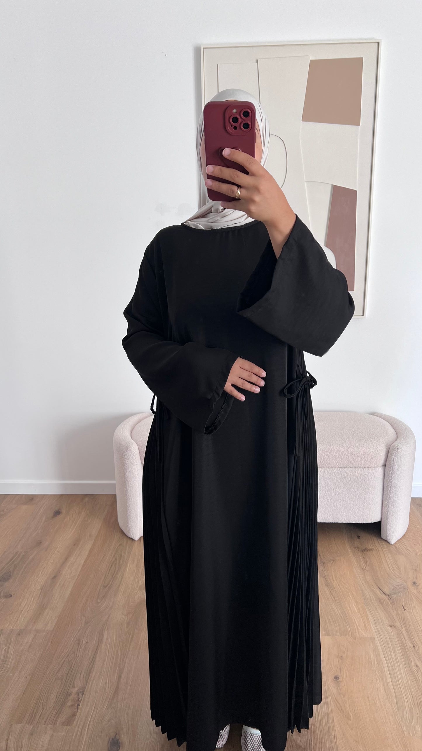 Robe plissé