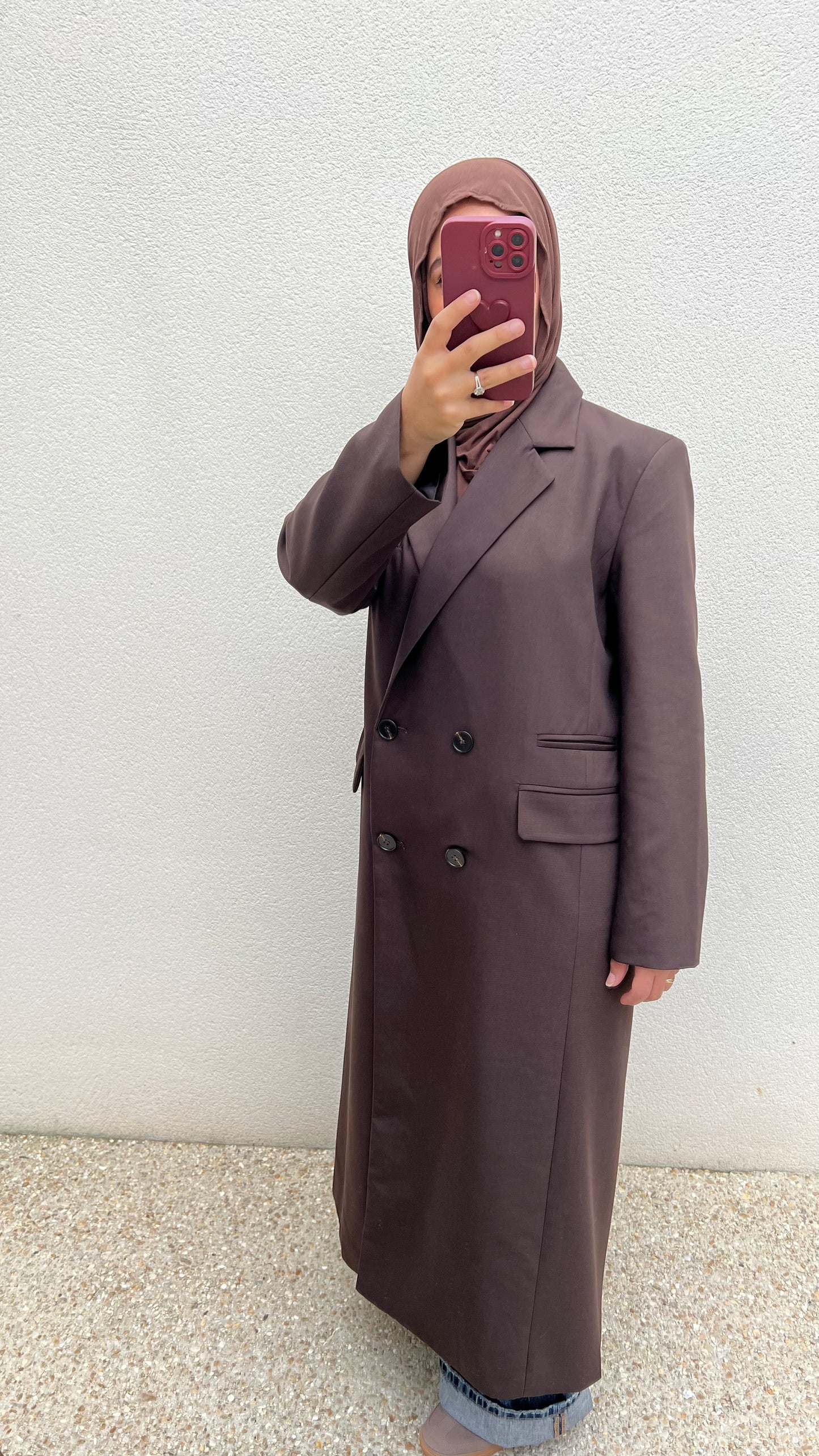 Blazer long Élégance