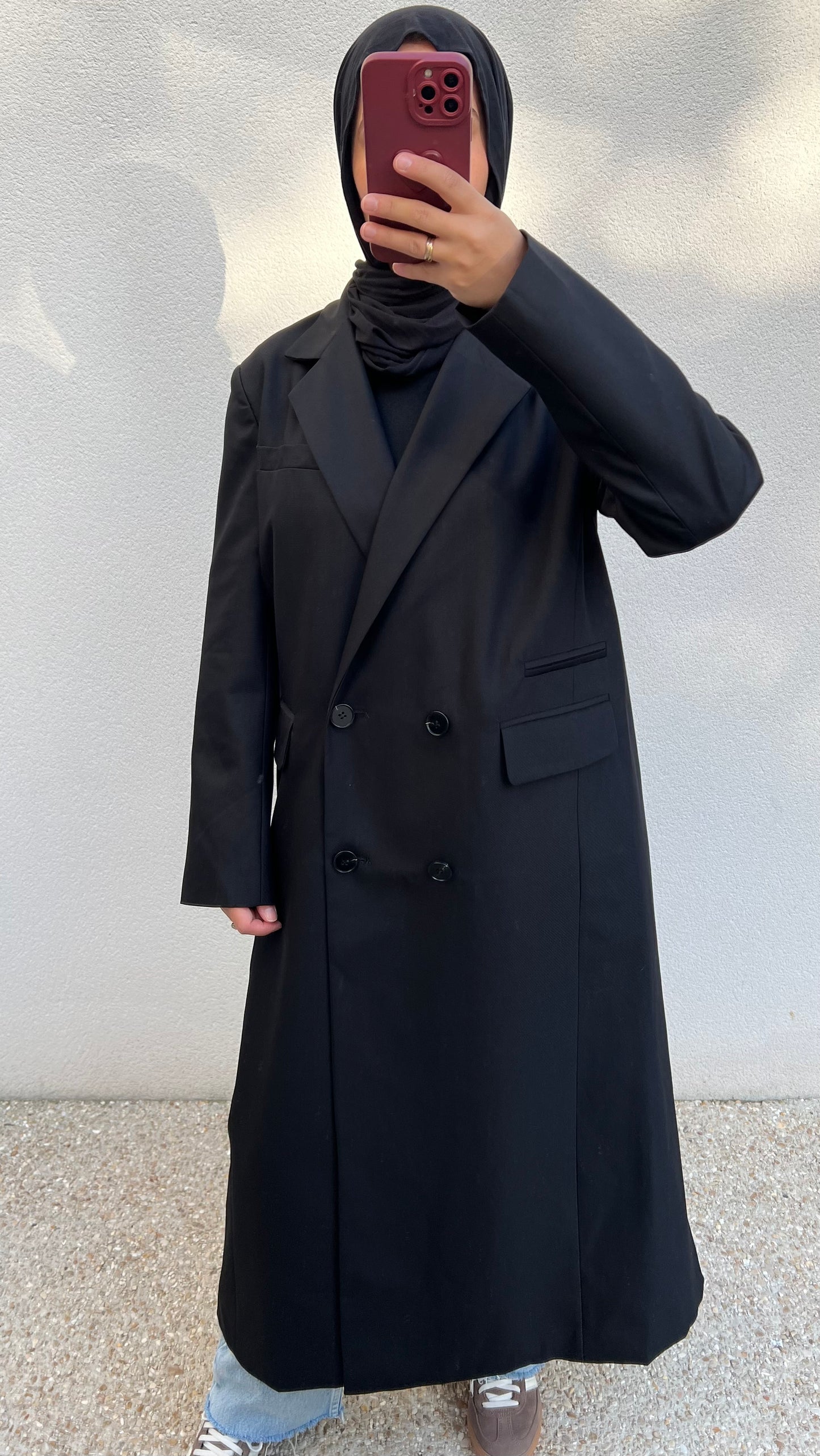 Blazer long Élégance