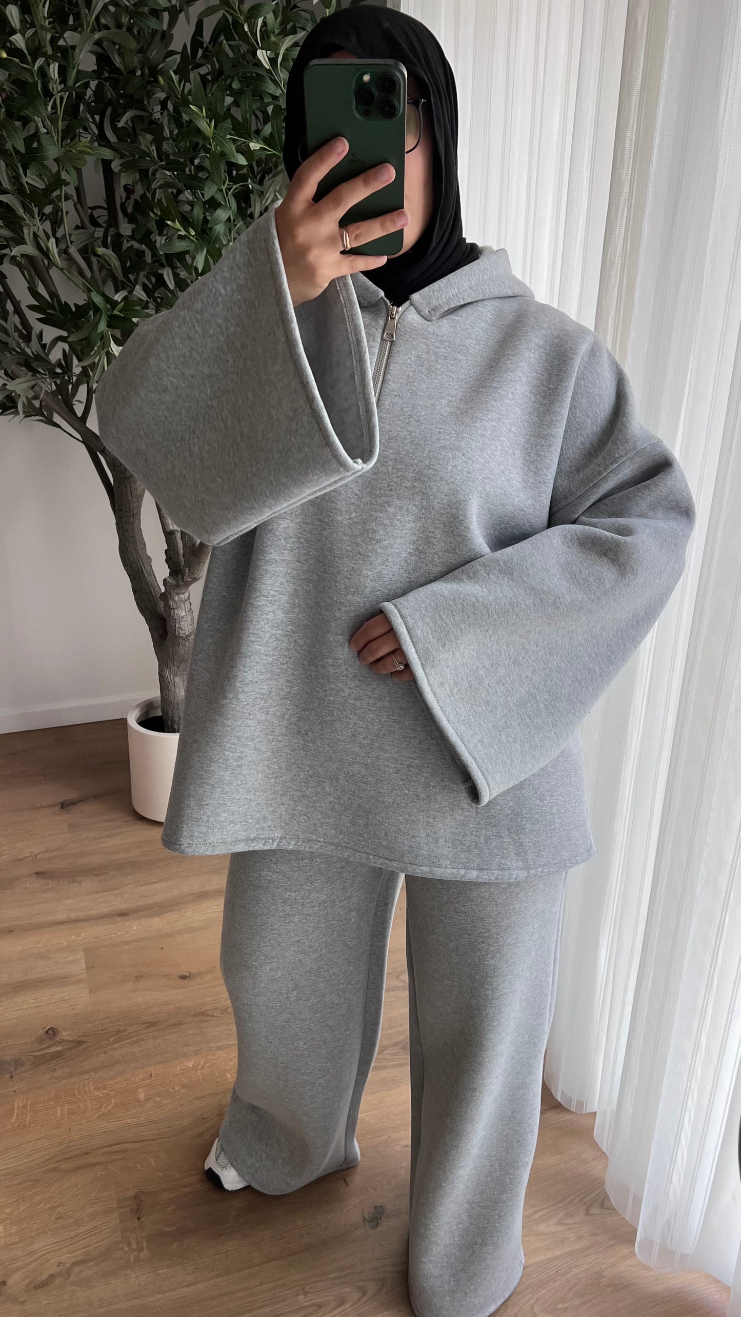 Comfy à capuche | Gris