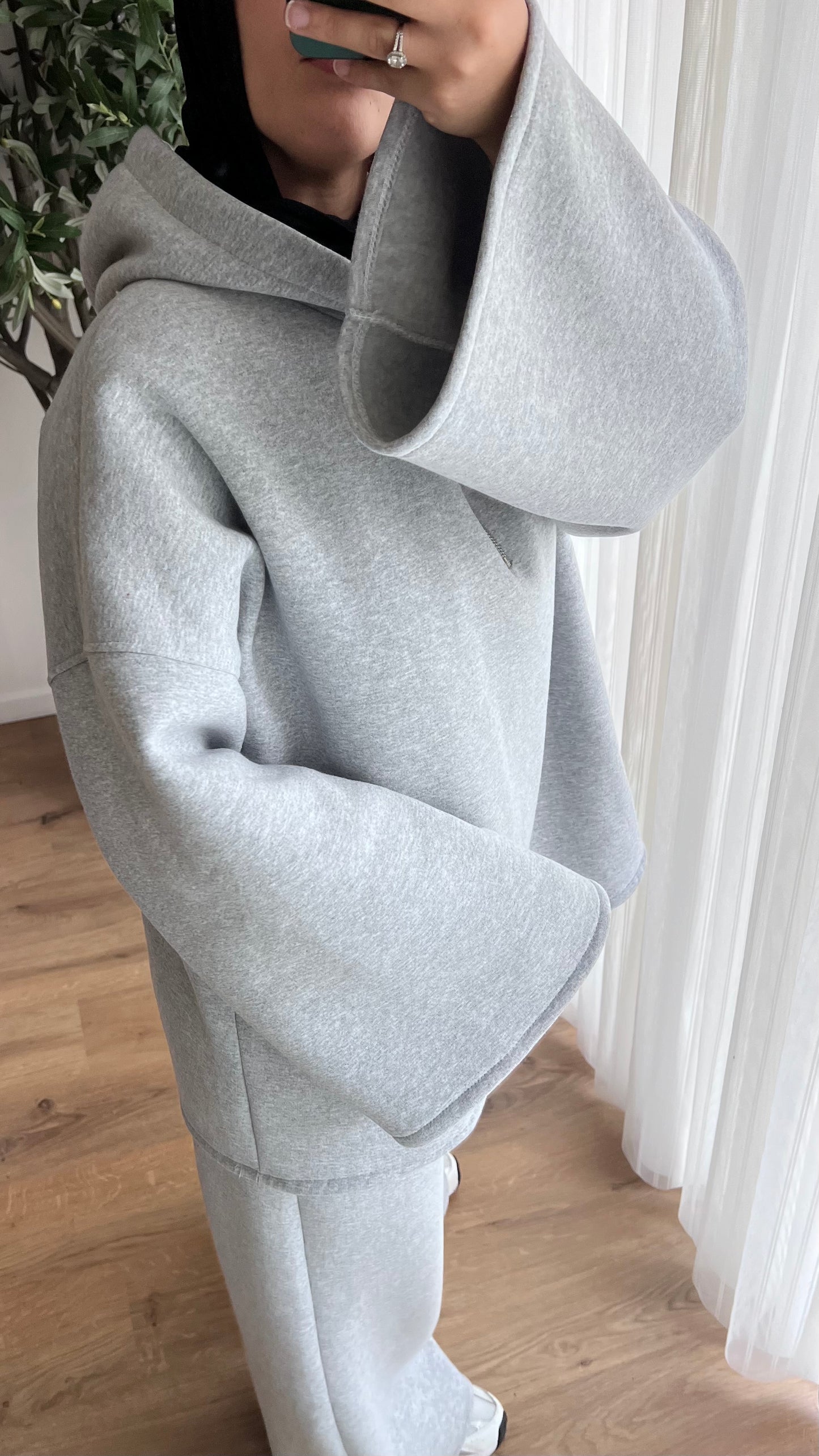 Comfy à capuche | Gris