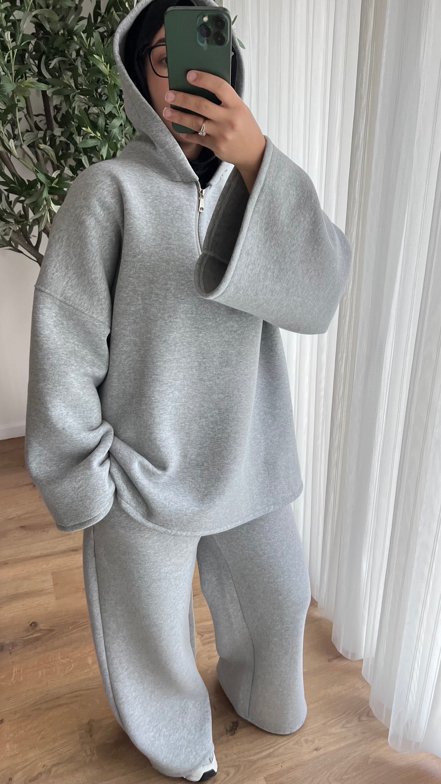 Comfy à capuche | Gris