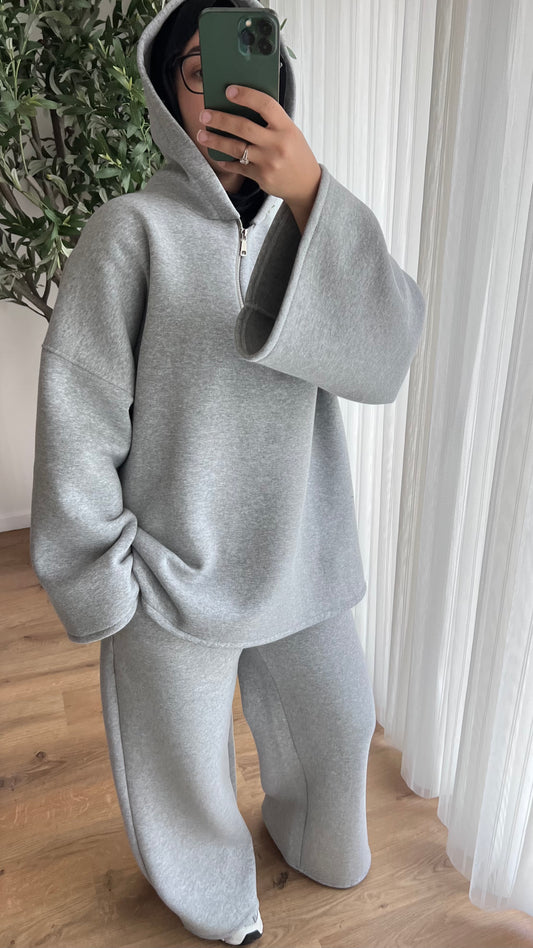 Comfy à capuche | Gris