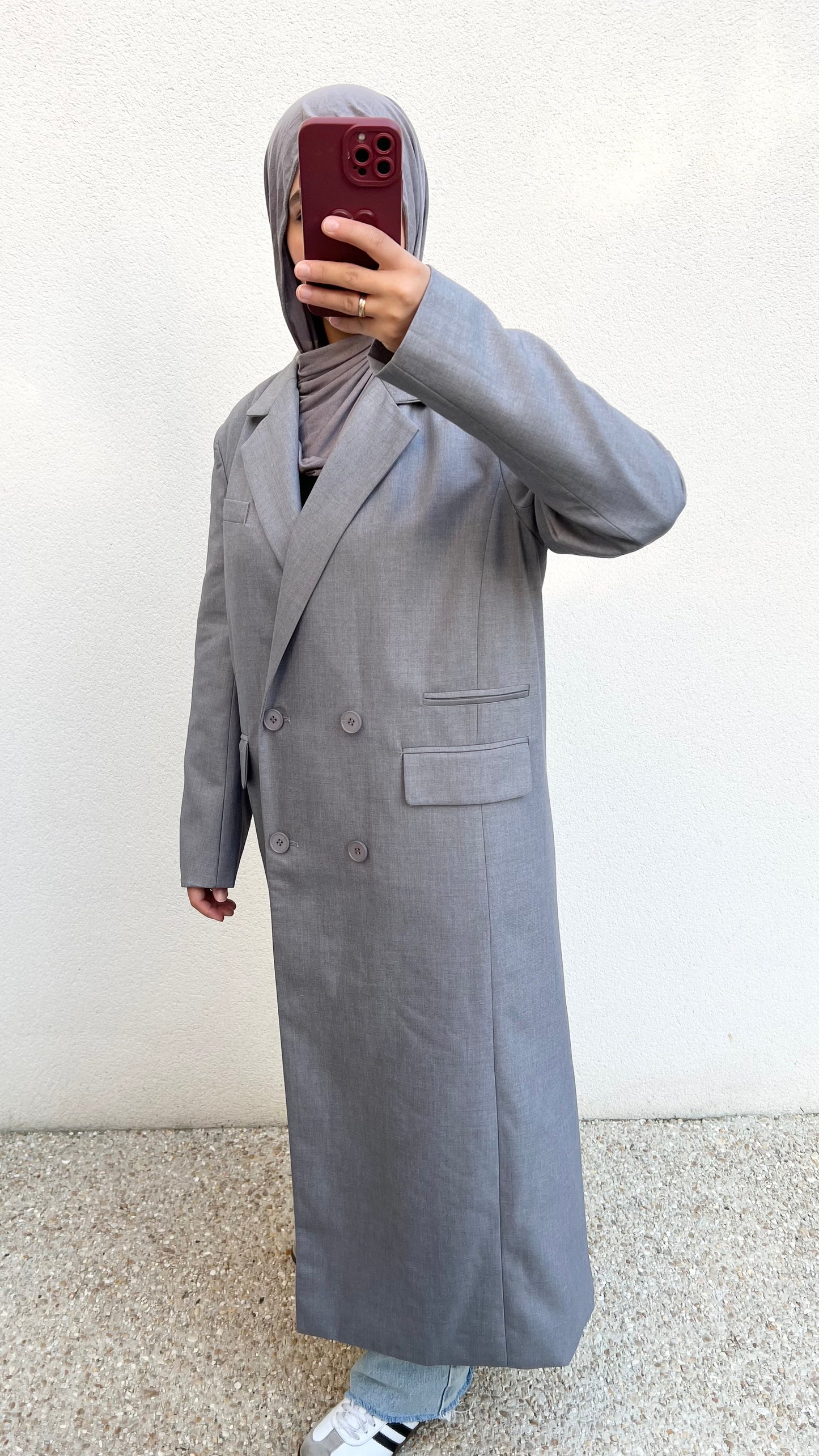 Blazer long Élégance
